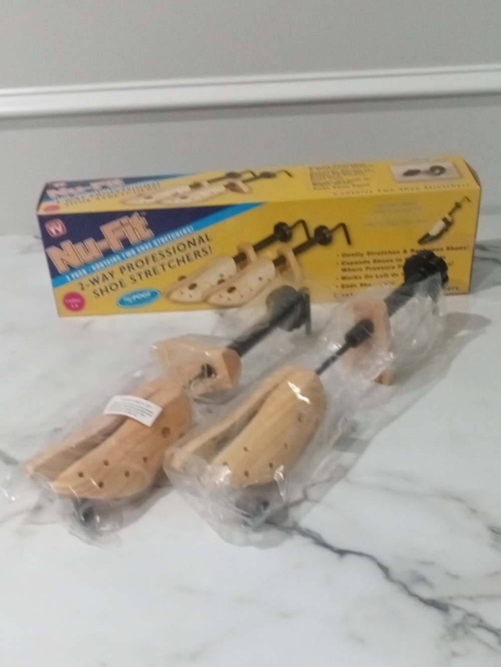 2-Way Professional Shoe Stretchers — Nu-Fit